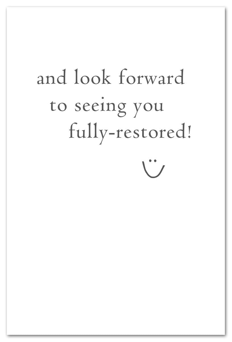 Cardthartic Card Red Ford Truck Get Well Card