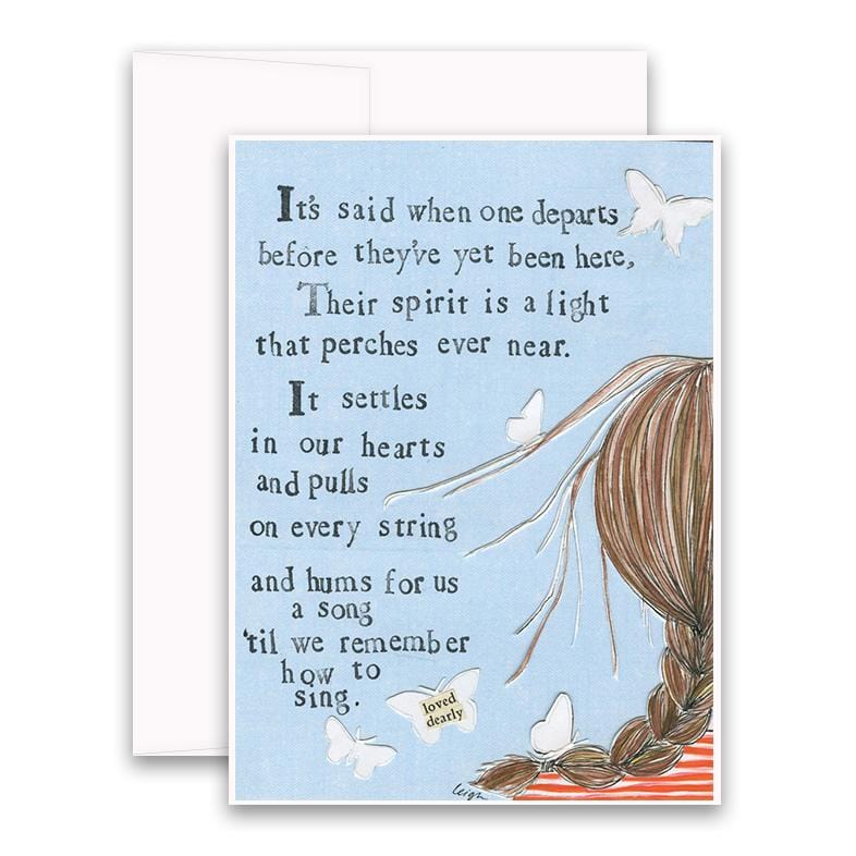 Curly Girl Designs Card Remember How to Sing Greeting Card