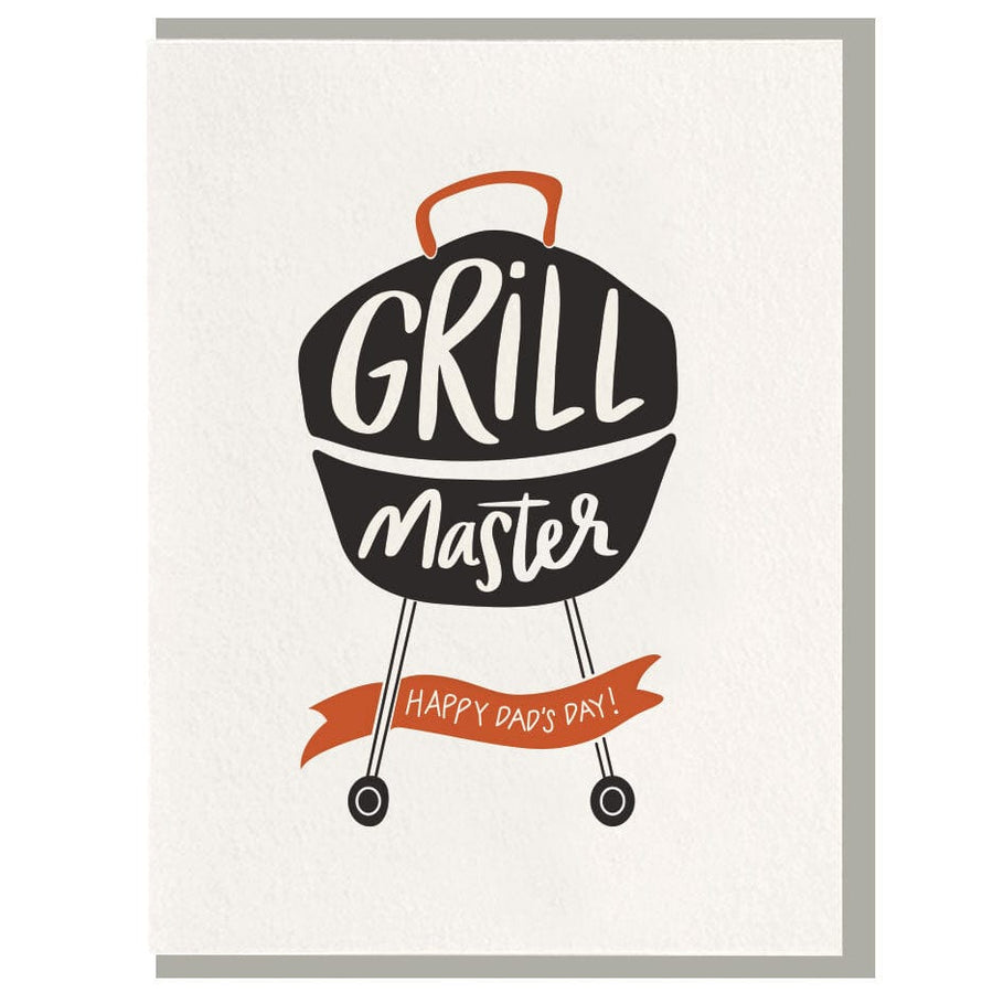 Dahlia Press Card Grill Master Card