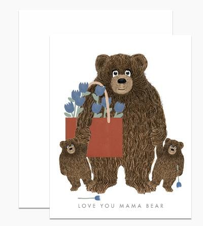 Dear Hancock Card Love You Mama Bear Card