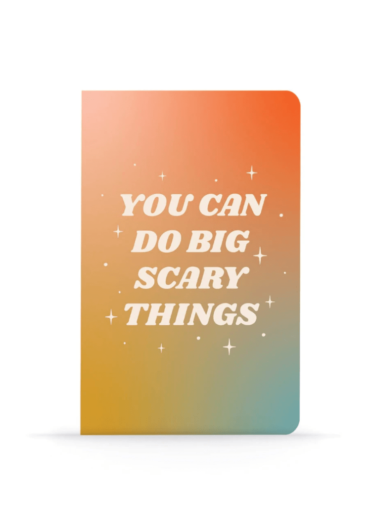 Denik Notebook You Can Do Scary Things Classic Layflat Notebook