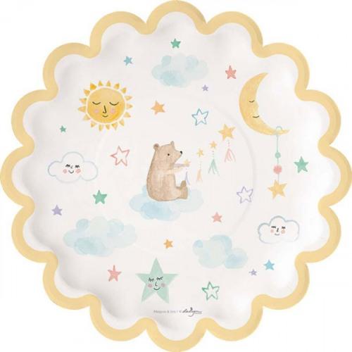 Design Design Party Supplies Sweet Dreams Round Dinner Plate
