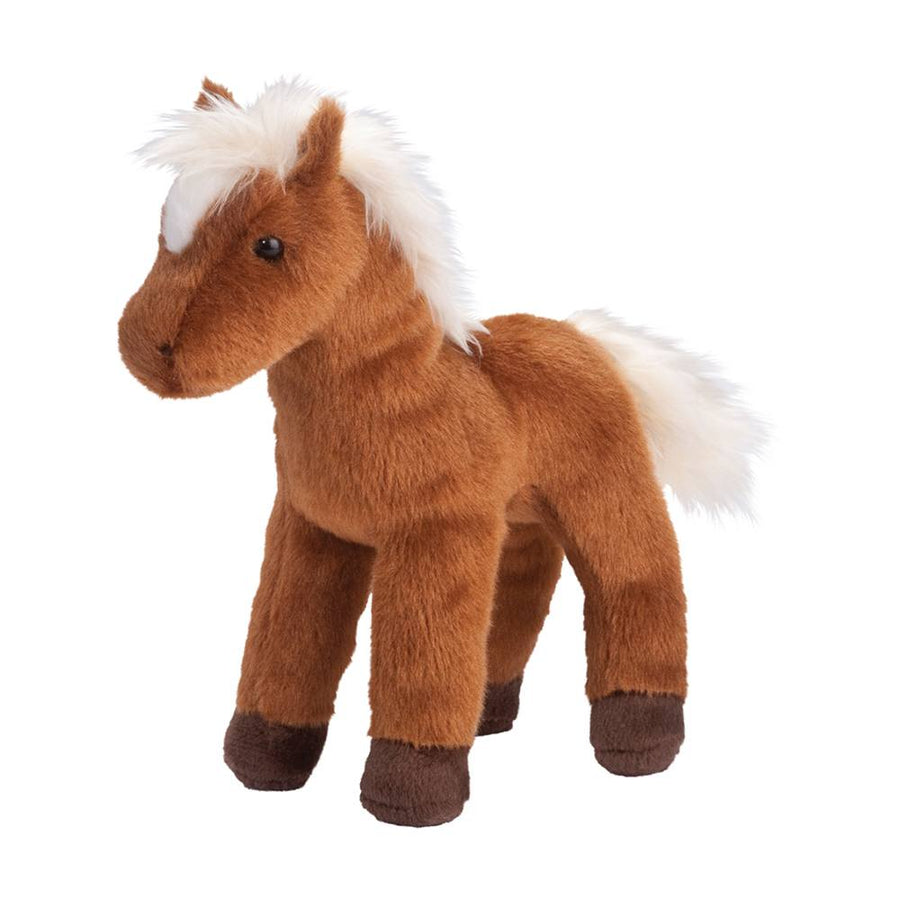 Douglas Plush Toy Mr. Brown Chestnut Horse