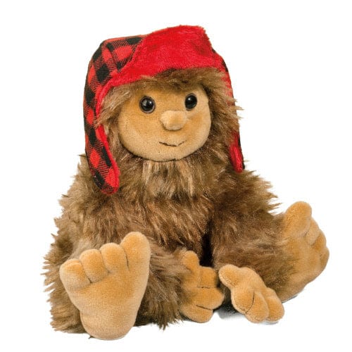Douglas Plush Toy Sasquatch with Bomber Hat