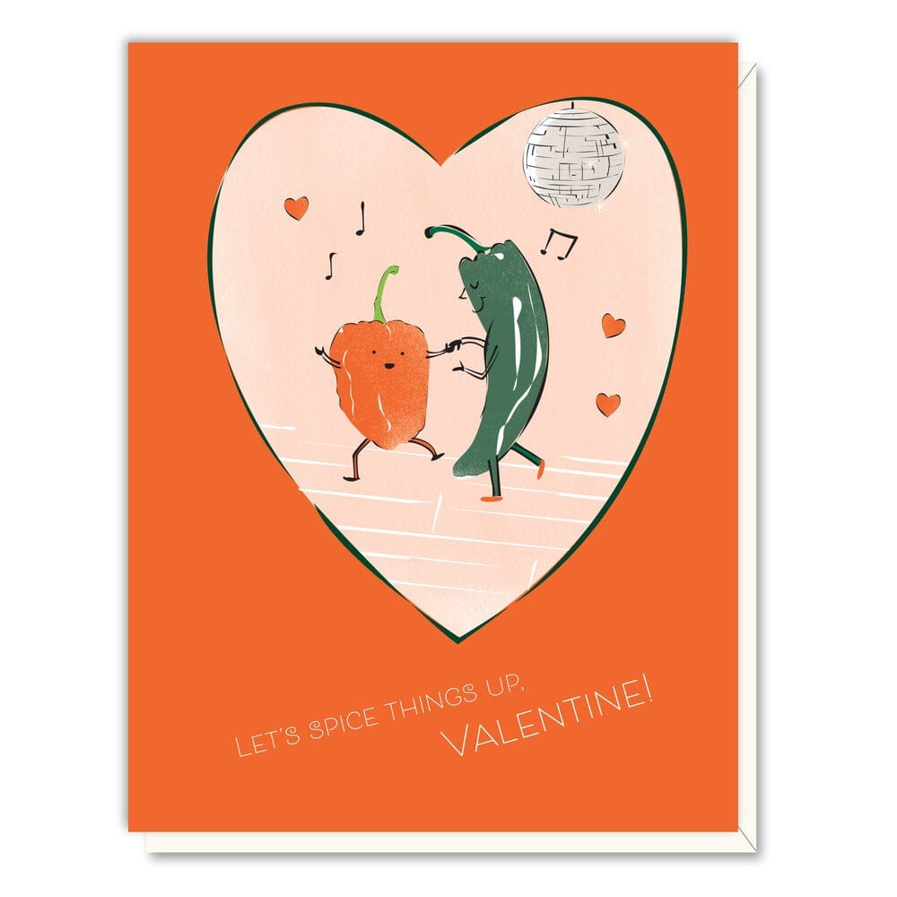 Driscoll Designs Card Spicy Hot Valentine Card