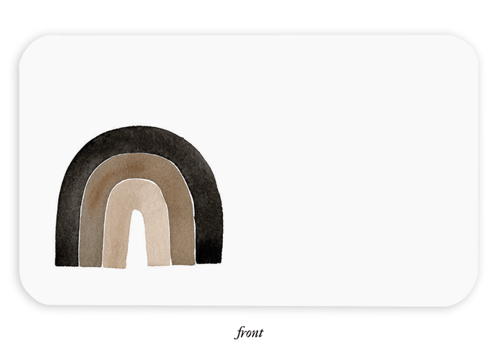 E. Frances Paper Card BLM Little Notes