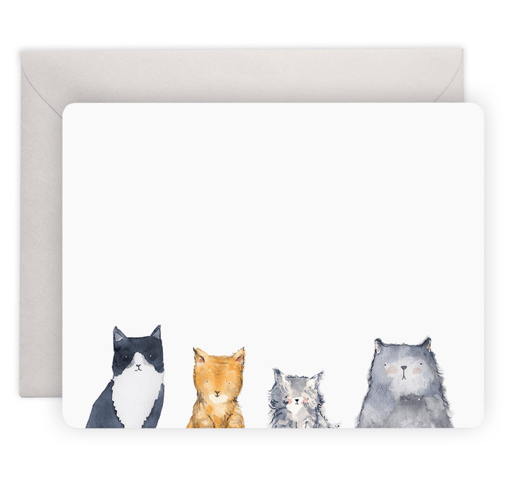 E. Frances Paper Card Cat's Meow Flat Notes
