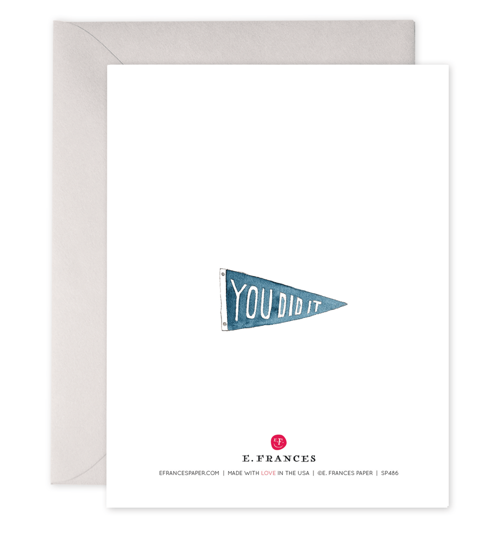 E. Frances Paper Card ConGRADulations Card