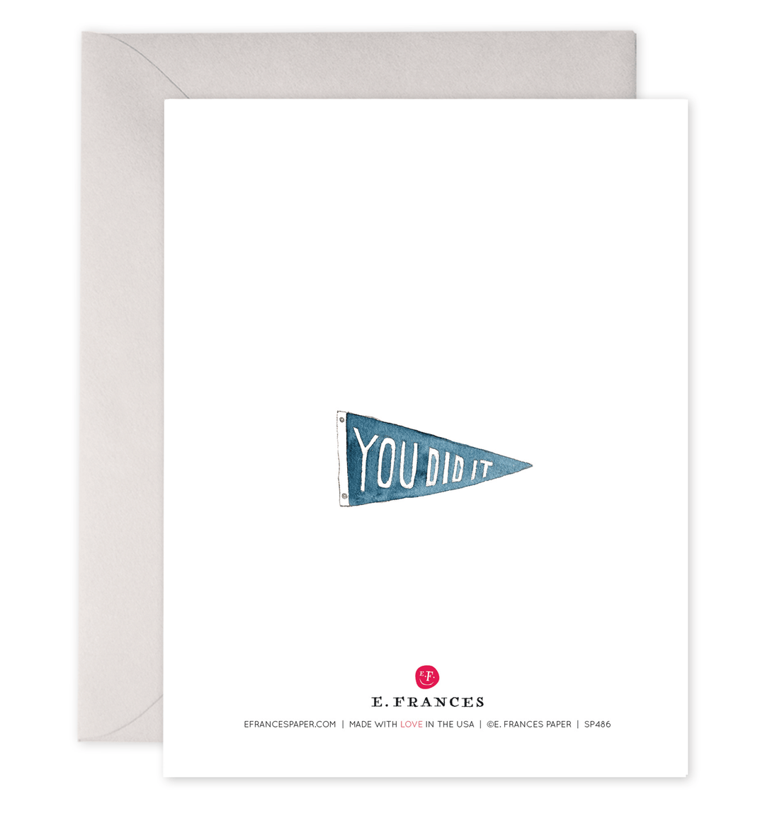 E. Frances Paper Card ConGRADulations Card