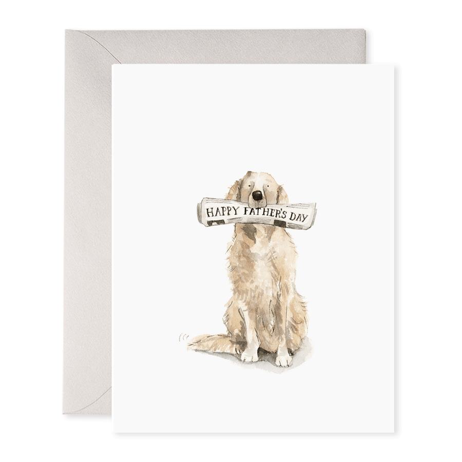 E. Frances Paper Card Doggy Dad Card