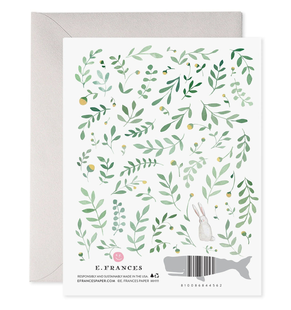 E. Frances Paper Card Easter Egg Card