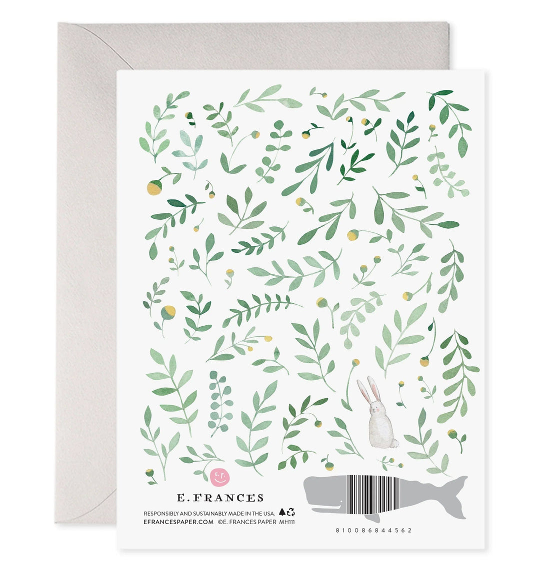 E. Frances Paper Card Easter Egg Card