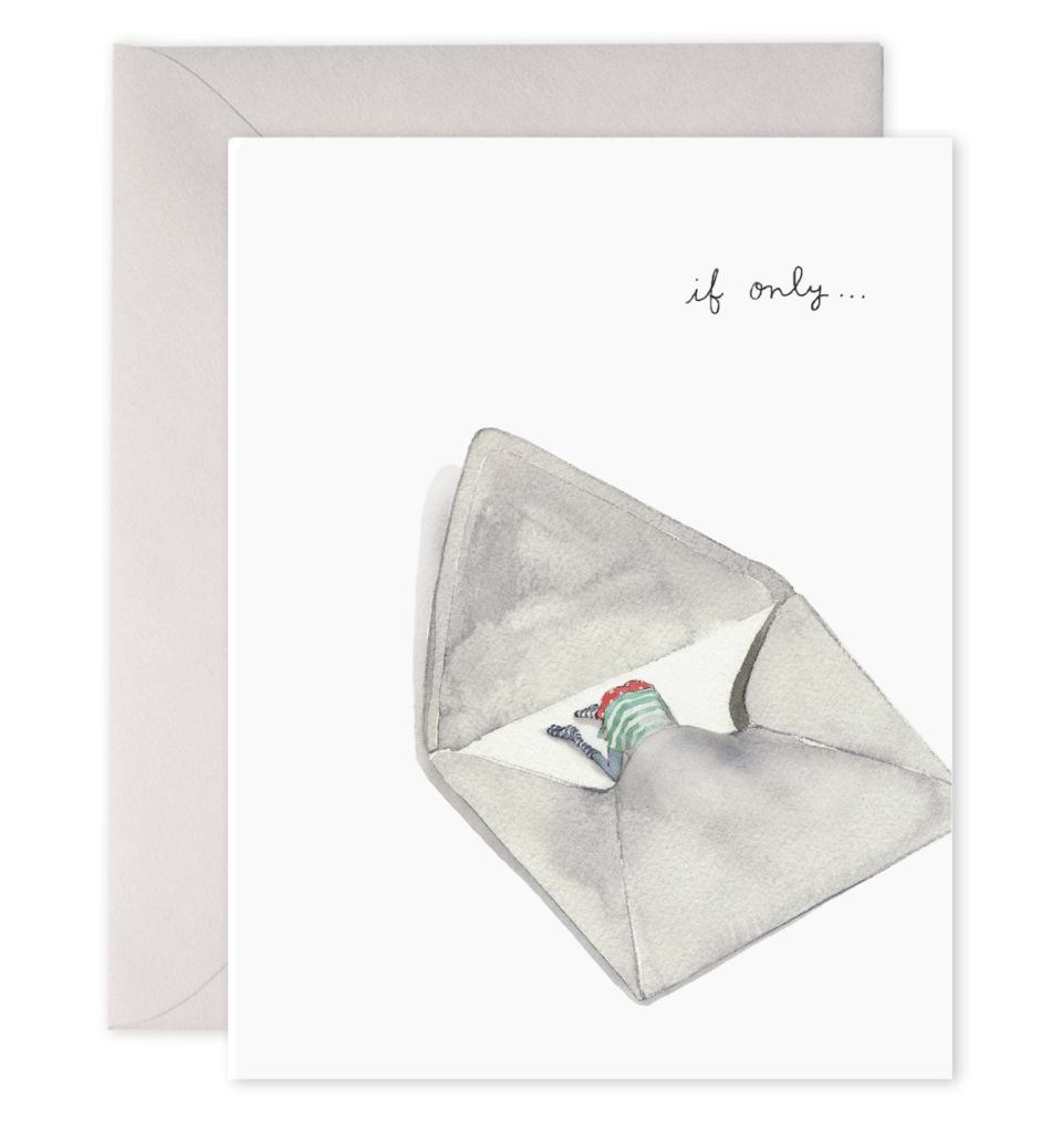 E. Frances Paper Card Envelope Trip Card