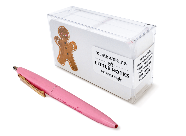 E. Frances Paper Card Gingerbread Little Notes