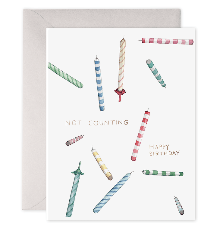 E. Frances Paper Card Not Counting Candles Birthday Card