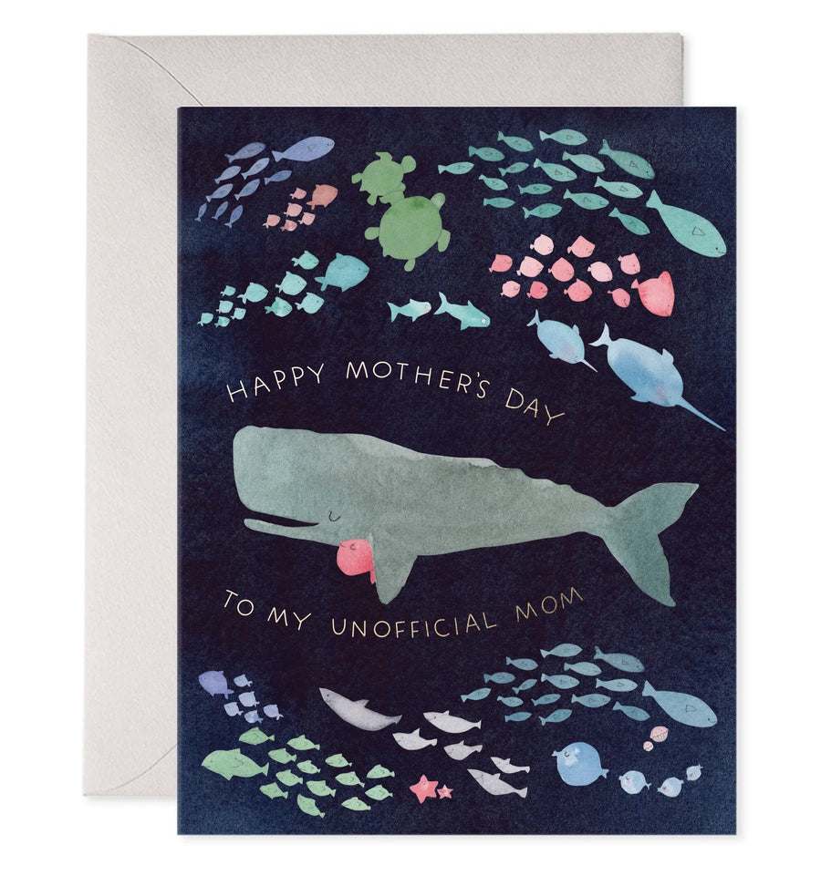 E. Frances Paper Card Unofficial Mom Mother's Day Card