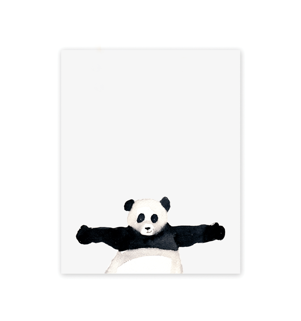E. Frances Paper Notepad Panda Hug Notepad