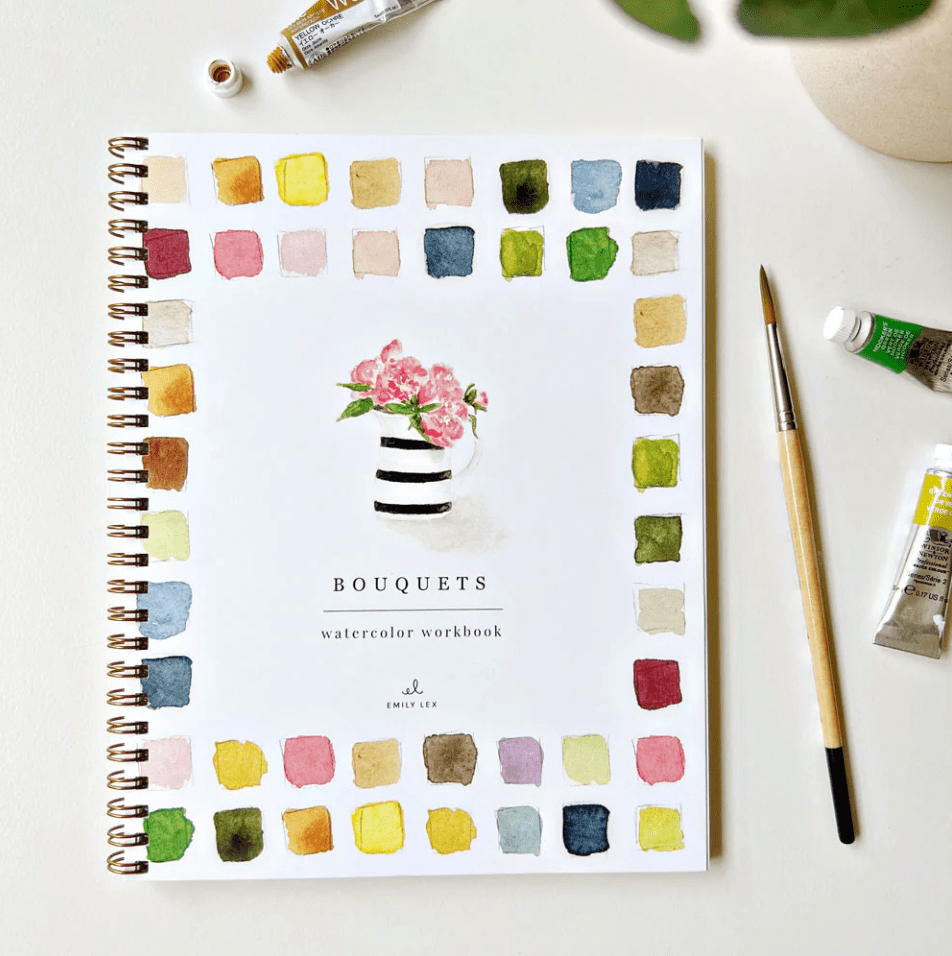 Watercolor Workbook: Baking – Paper Luxe
