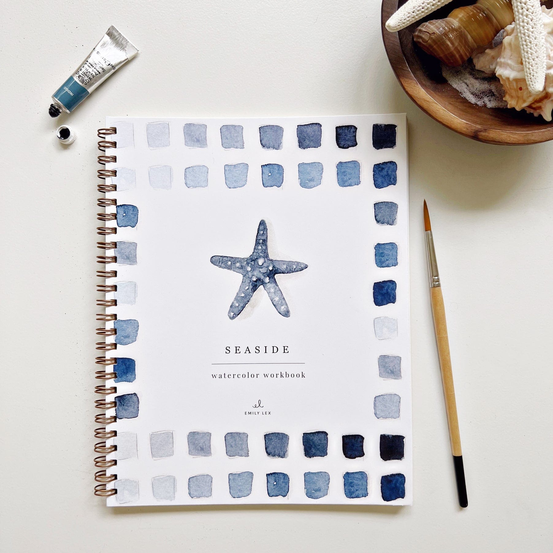 Watercolor Workbook: Seaside – Paper Luxe