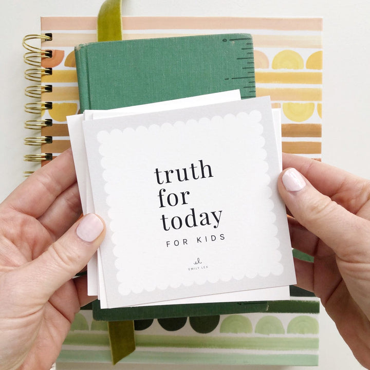 Emily Lex Print Books Truth For Today Cards: Kids