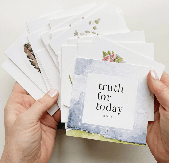 Emily Lex Print Books Truth For Today Hope Cards