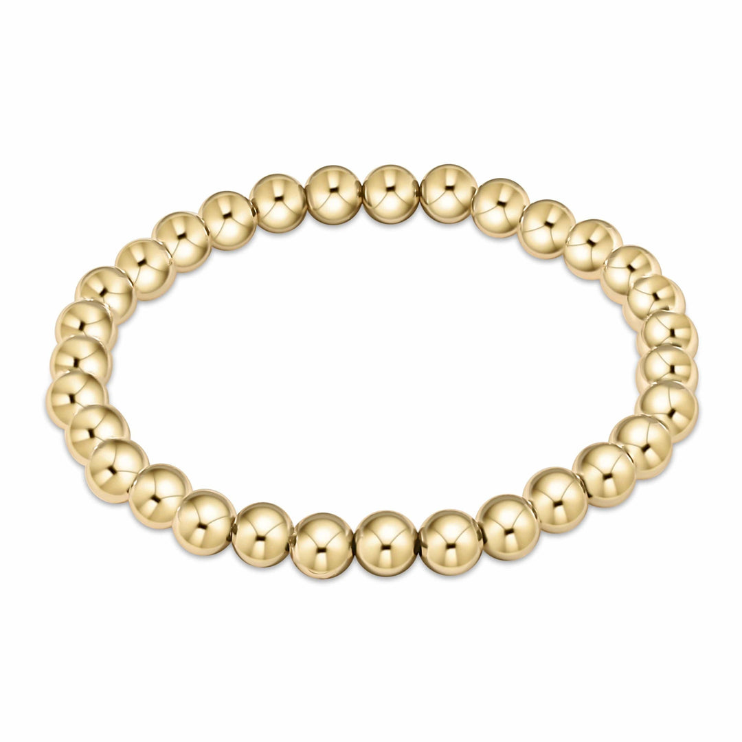 Enewton design Bracelet Classic Gold 6mm Bead Bracelet