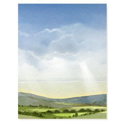 Felix Doolittle Card Rays of Light Card