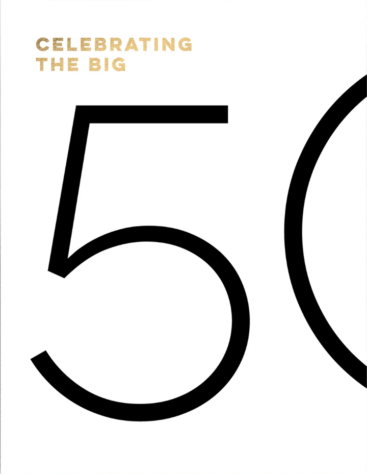 Fine Moments Single Card The Big 50 Card