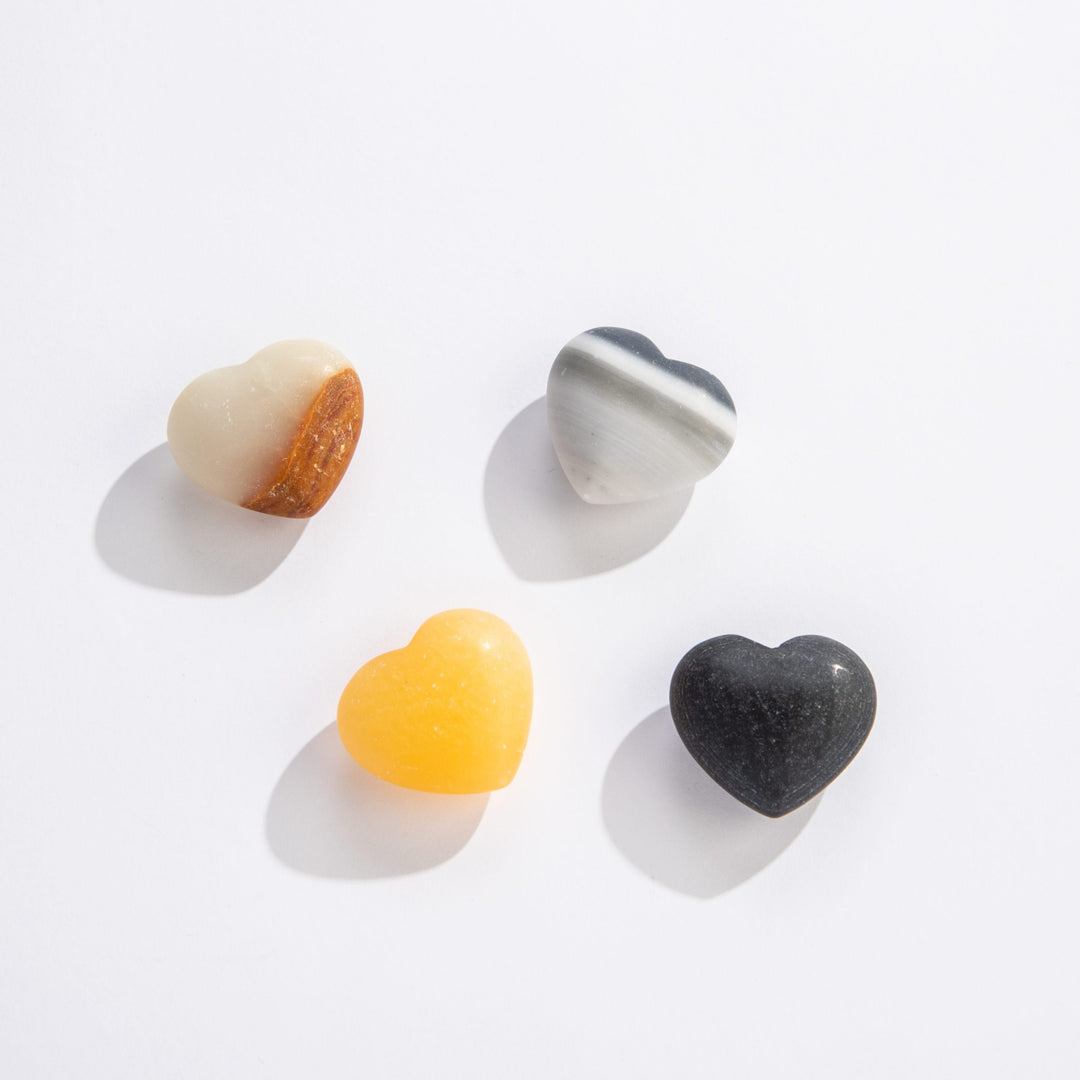 Geocentral Crystals Onyx Heart