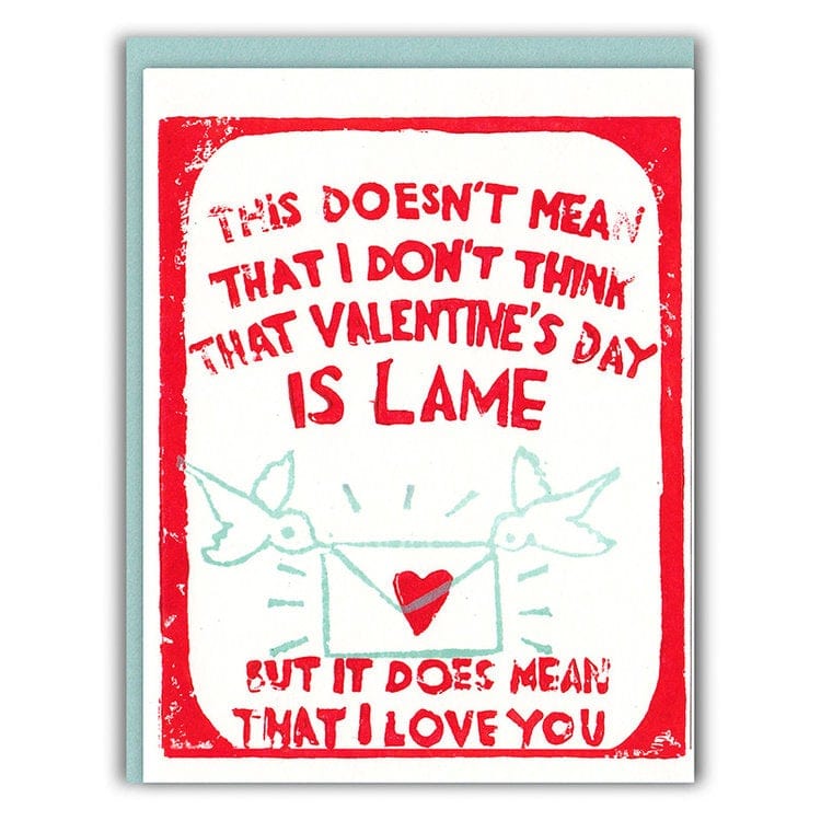 Ghost Academy Card Lame Valentine Card