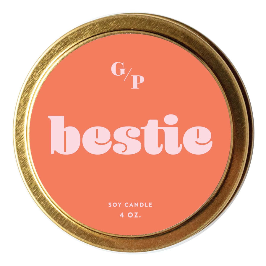 GP Candle Co Candle Bestie 4 oz. Just Because Candle Tin
