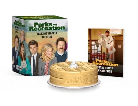 Hachette Arts & Crafts Parks and Recreation: Talking Waffle Button