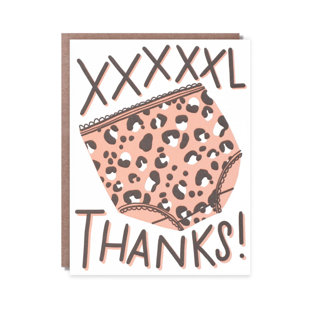 Hello!Lucky Card XXXXXL Thanks Card
