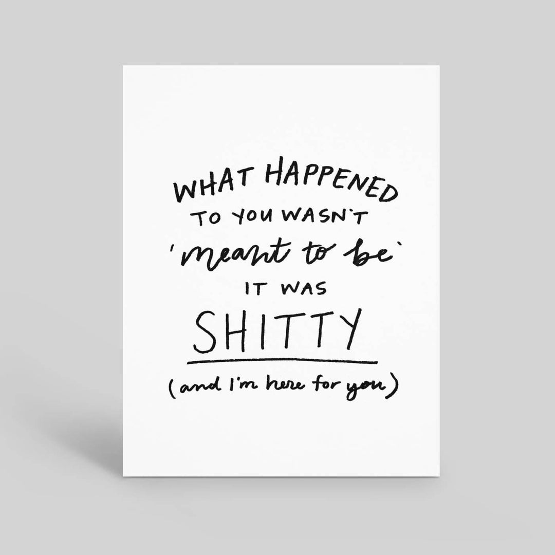 Hey Weegs Card What Happened Was Shitty Card