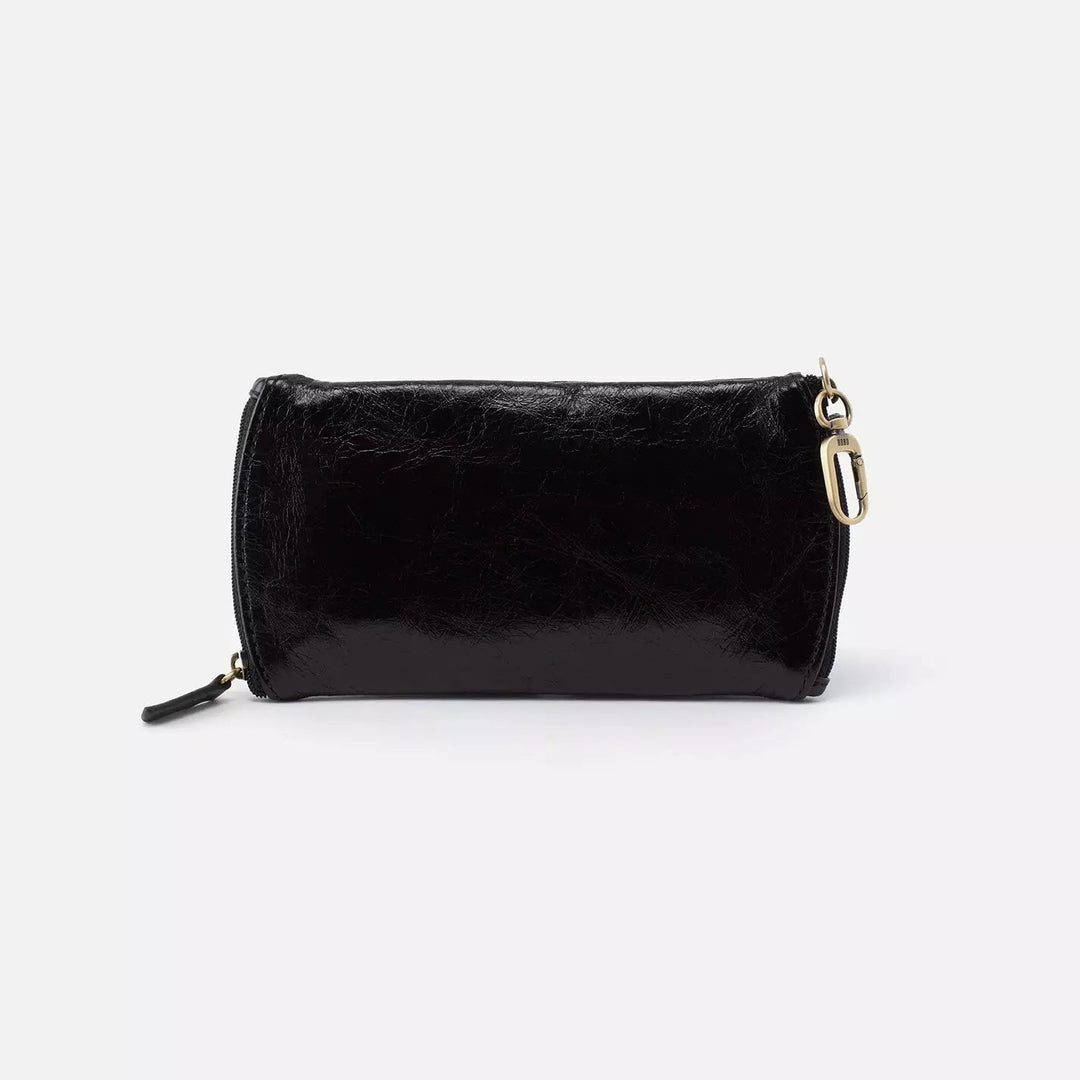 Hobo Wallet Spark GO Double Eyeglass Case - Black - Vintage Hide