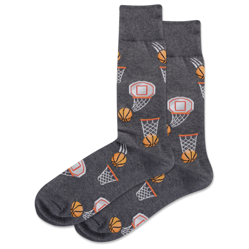 Hotsox Socks Men's Basketball Crew Socks