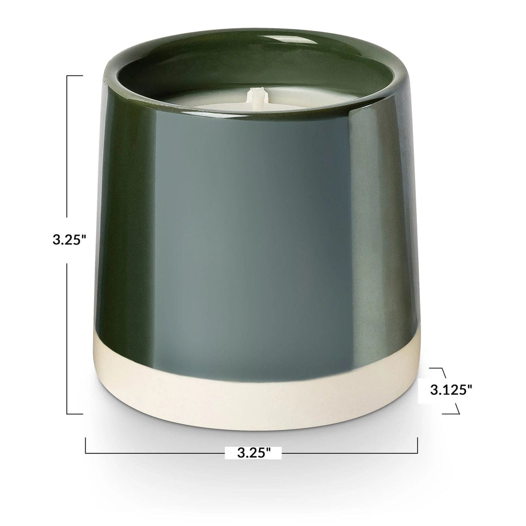 Illume Candle Balsam & Cedar Shine Ceramic Candle