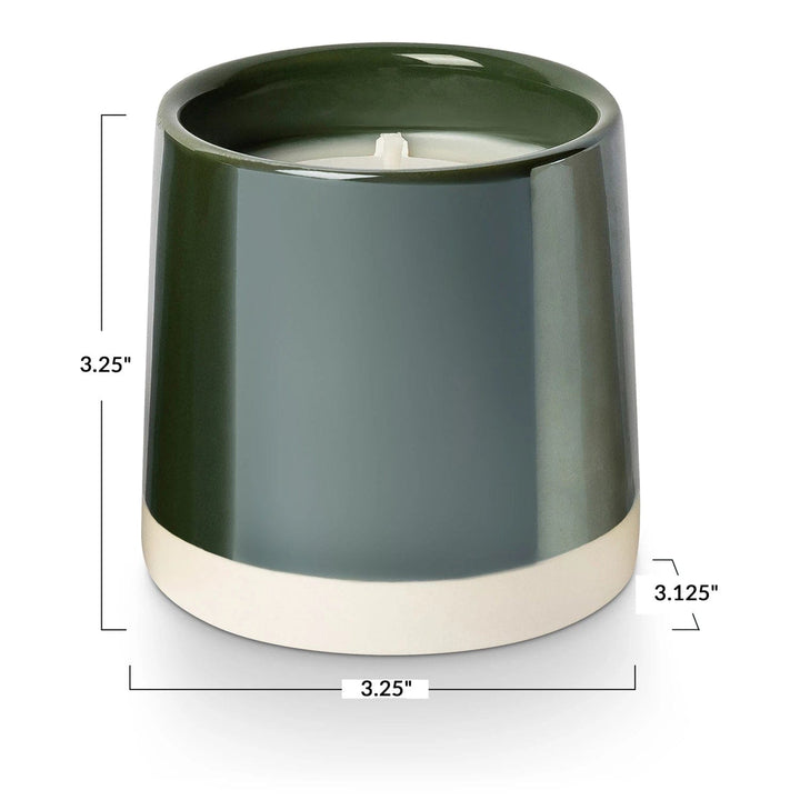 Illume Candle Balsam & Cedar Shine Ceramic Candle