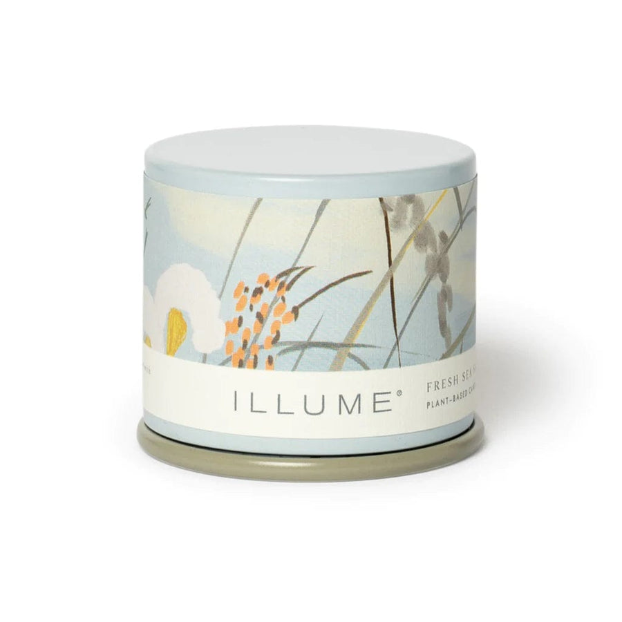 Illume Candle Fresh Sea Salt Demi Vanity Tin