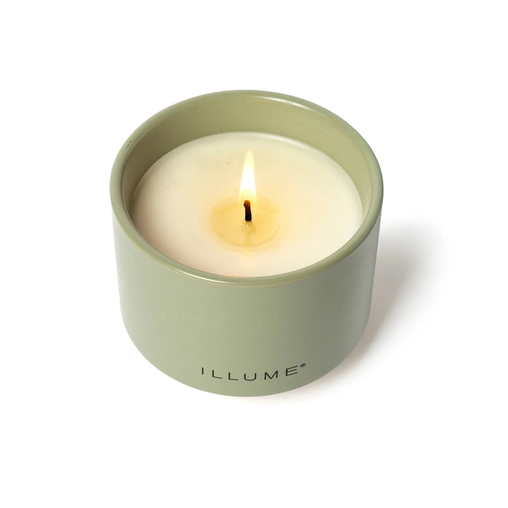 Illume Candle Hinoki Sage Matte Ceramic Candle