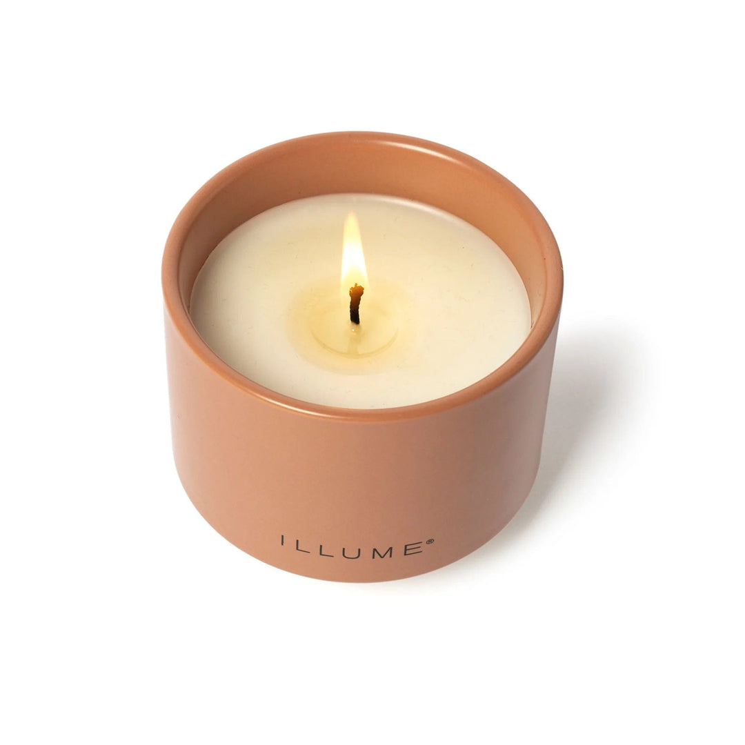 Illume Candle Terra Tabac Matte Ceramic Candle