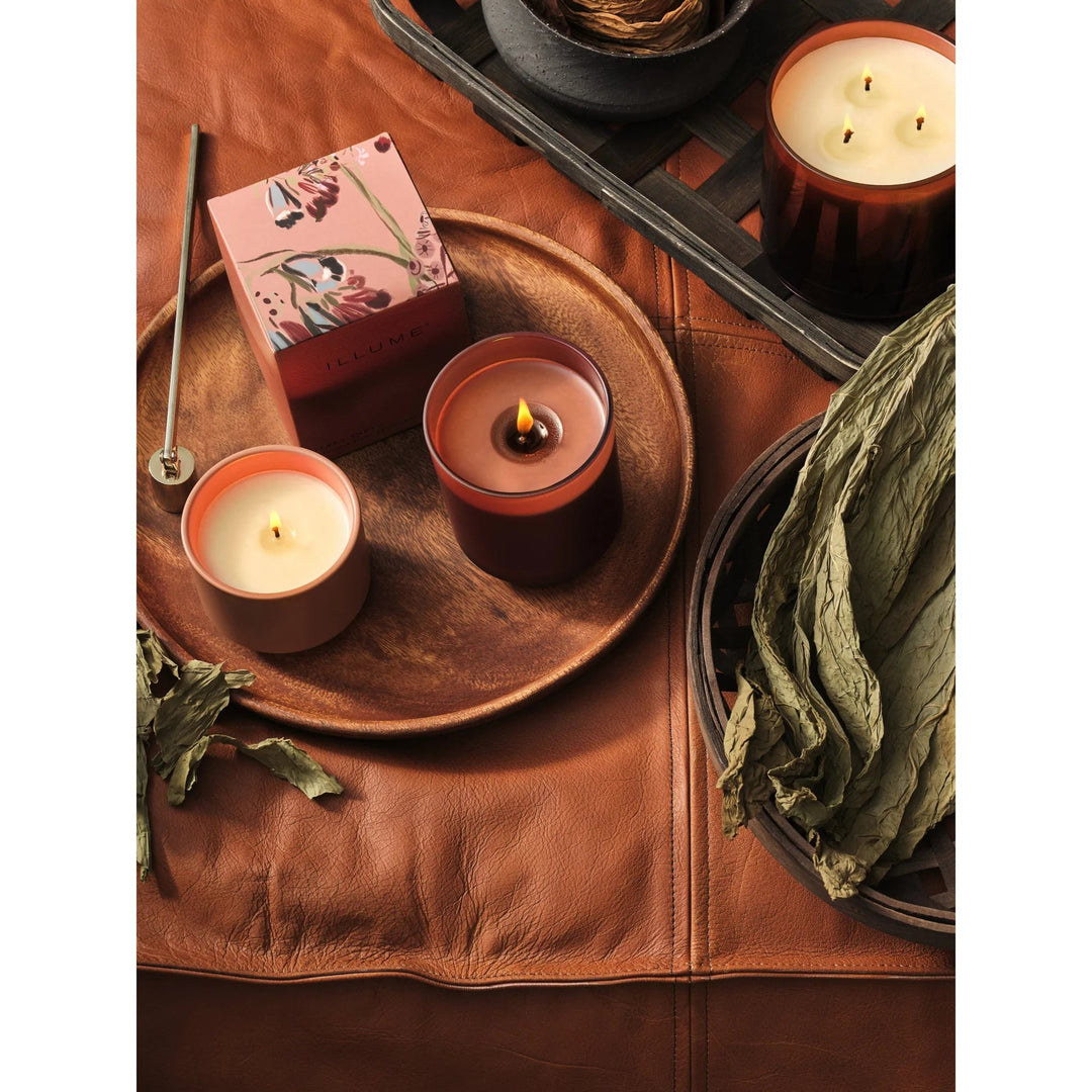 Illume Candle Terra Tabac Matte Ceramic Candle