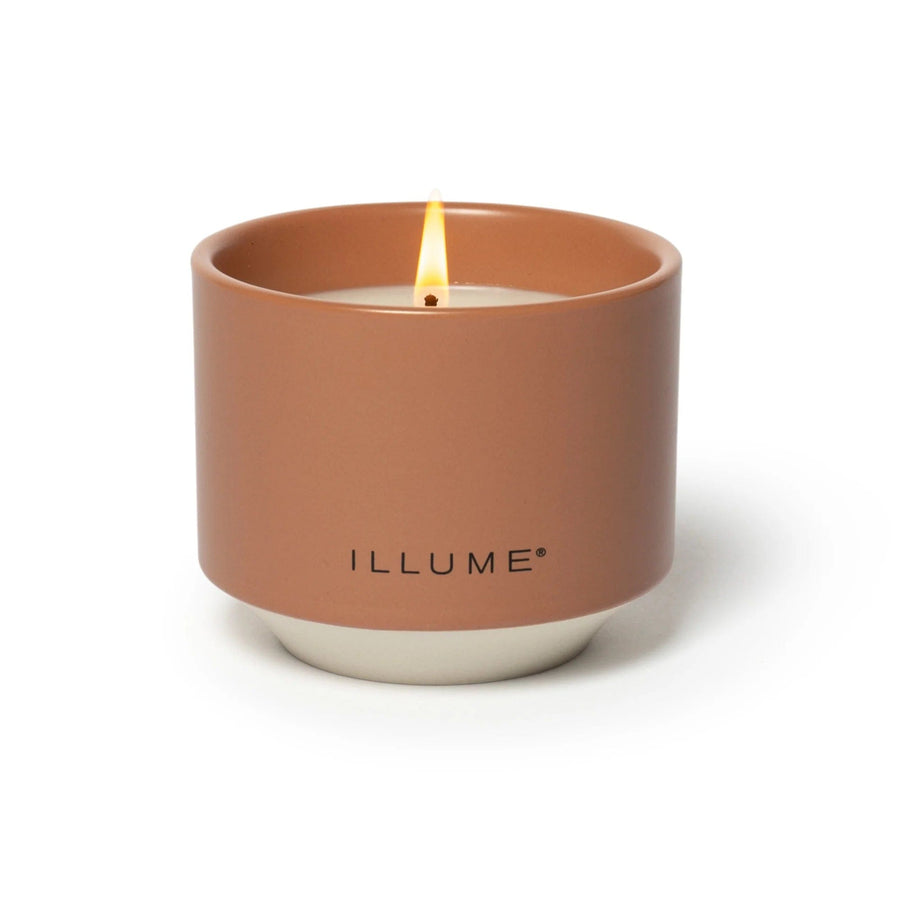 Illume Candle Terra Tabac Matte Ceramic Candle