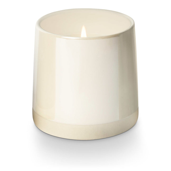 Illume Candle Winter White Shine Ceramic Candle