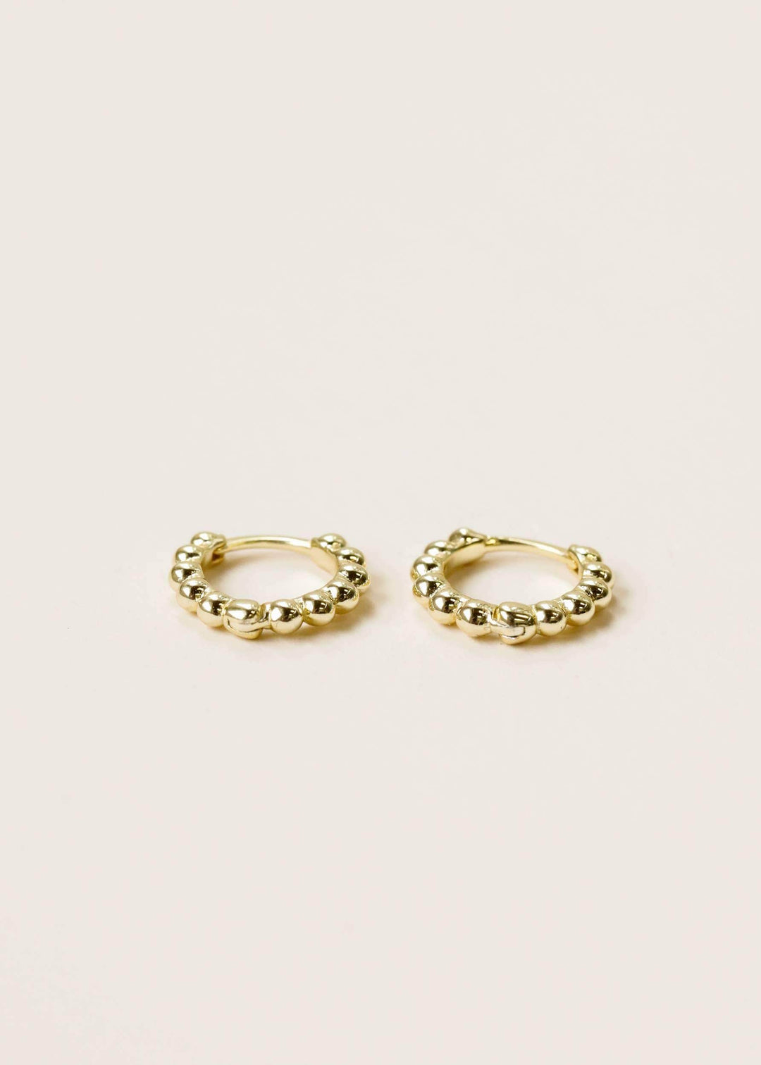 JaxKelly Earrings Ball Hoop - Small