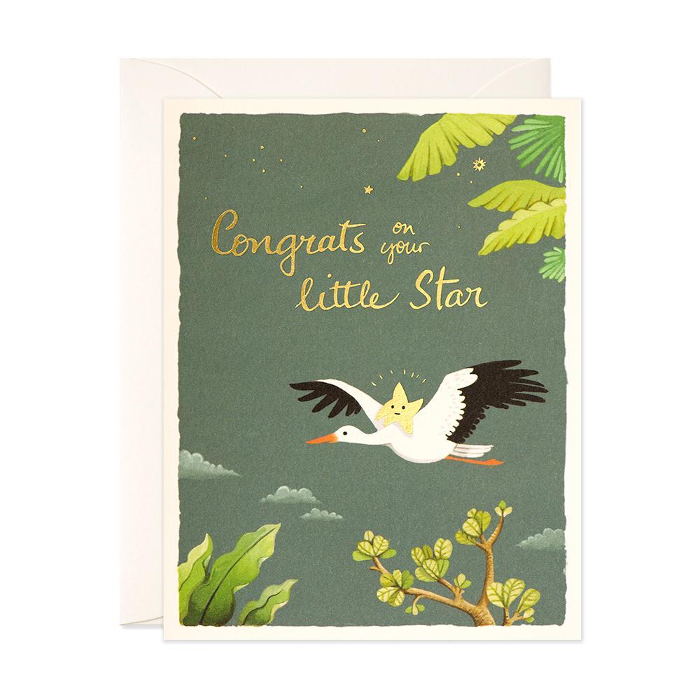 JooJoo Paper Card Baby Star Card