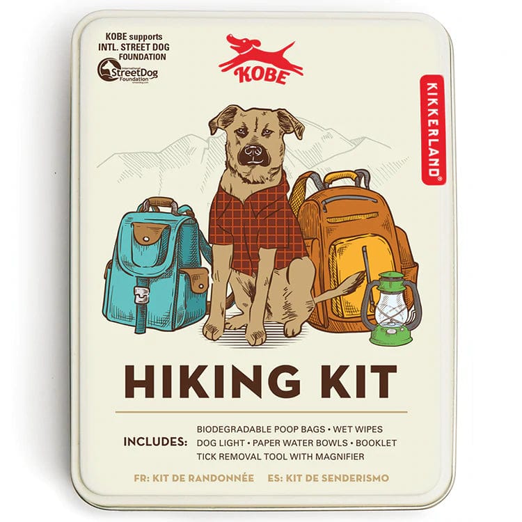 Kikkerland Travel Kit Kobe Hiking Kit