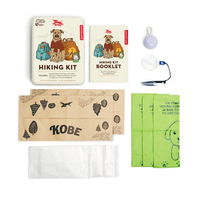 Kikkerland Travel Kit Kobe Hiking Kit
