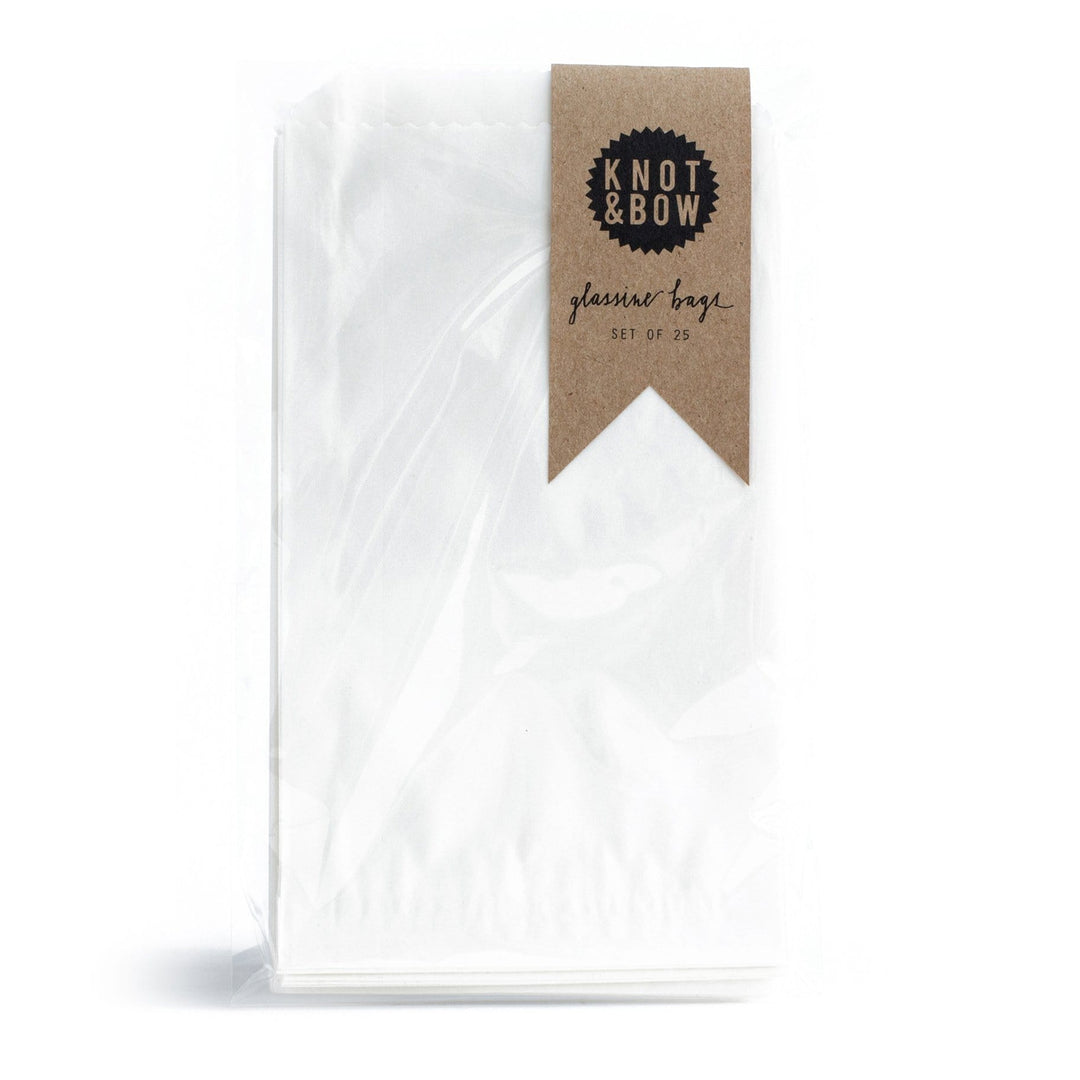 Knot & Bow Gift Bags Medium Glassine Bags