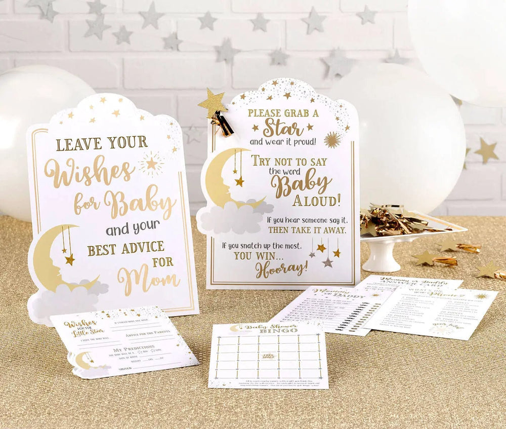 Lillian Rose Baby Twinkle Twinkle Baby Shower Game Set